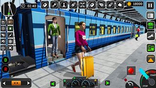 City Train Simulator Games 3D - Screenshot 1