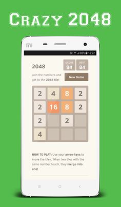 Crazy 2048 - Math Puzzle - Screenshot 1