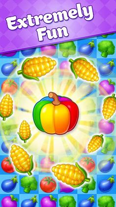 Farm Crush : Farm Match 3 Game - Screenshot 1