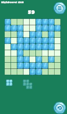 Nine Ice Block - a Puzzle Game - Screenshot 1