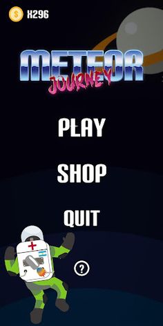 Meteor Journey: a Space Game - Screenshot 1