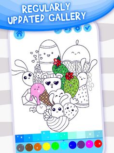 Doodle Coloring Book for Kids - Screenshot 3