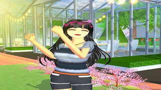 Sakura Sekolah Puzzl - Screenshot 2