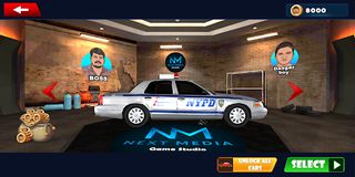 Real Police Crash Golden Car - Screenshot 3