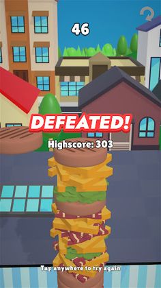 Burger Tower 3D - Screenshot 3