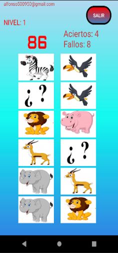 Juego de parejas - Screenshot 3