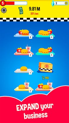 Burger Restaurant: Food Merge - Screenshot 3