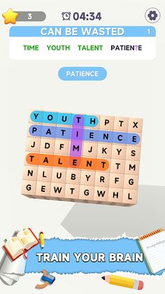 Word Search 3D Classic Puzzle - Screenshot 2