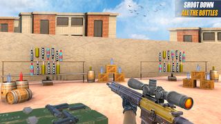 Real Bottle Shooting Gun Games - Screenshot 1