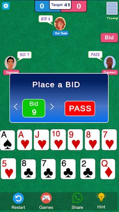 Tarneeb Card Game (طرنيب) - Screenshot 3