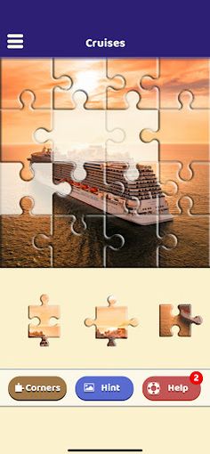 Cruise Lovers Puzzle - Screenshot 2