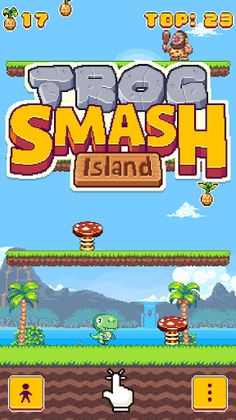 Trog Smash Island - Screenshot 1