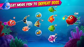 Big Eat Fish Games Shark Games - Screenshot 2