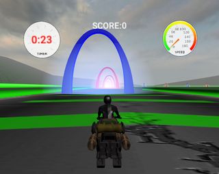 Hoverbike VR - Screenshot 2