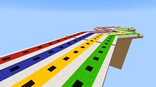 Lucky Block Race Map for MCPE - Screenshot 2