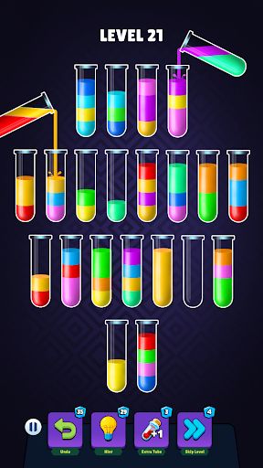 Water Sort Color Puzzle Games - Screenshot 3