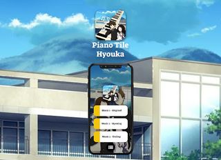Piano Tiles Anime Games Hyouka - Screenshot 2