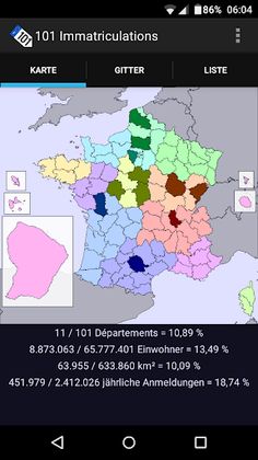 101 Immatriculations - Screenshot 3