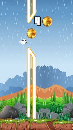 Flappy Football Game - Tap Tap - Screenshot 3