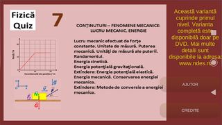 Fizică 7: Lucru mecanic Energi - Screenshot 3