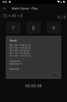 Math Game - Screenshot 4