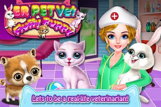 ER Pet Vet - Fluffy Puppy * Fu - Screenshot 2