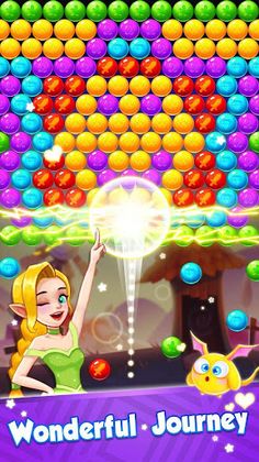 Bubble Bubble POP : Rescue elf - Screenshot 2