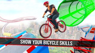 Off-road Bicycle Stunt Game - Screenshot 1