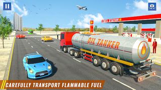 Real Truck Oil Tanker Games - Screenshot 1