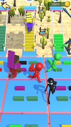 Bridge Race Party - Screenshot 3