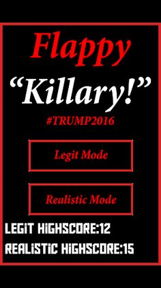 Flappy Hillary "Killary" - Screenshot 3