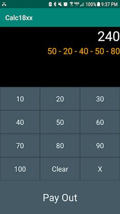 Calc18XX - Screenshot 1