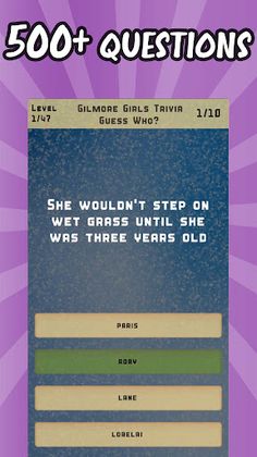 Gilmore Girls Trivia Quiz - Screenshot 1
