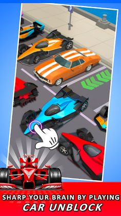 Big Brain Car Parking Jam Game - Screenshot 2