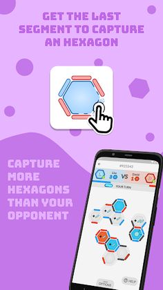 HexaBoard - Catch the hexagons - Screenshot 1