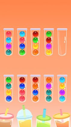 Sort It 2D - Ball Sort Puzzle - Screenshot 4