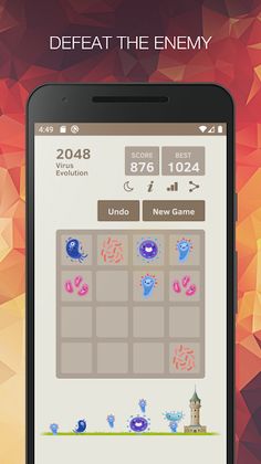 2048 Virus Evolution Puzzle - Screenshot 4