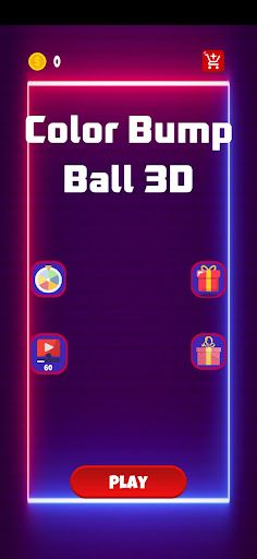 Color Bump Ball 3D - Screenshot 2