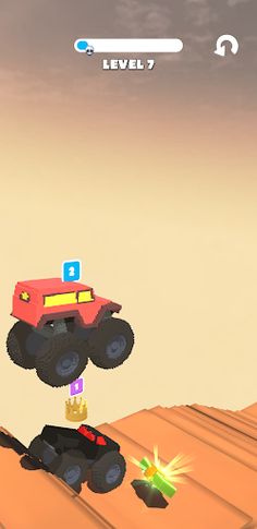 Voxel Climb Racing - Hills - Screenshot 1