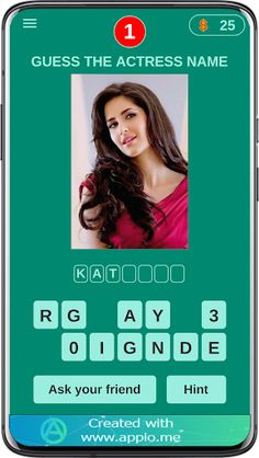 Bollywood Actresses Name Guess - Screenshot 1