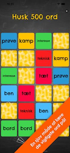Husk 500 ord - Screenshot 1