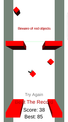Blocky Block Run - Screenshot 2