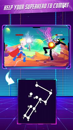 Comic Hero: Dot to dot - Screenshot 3