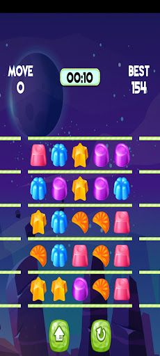 Jelly Swipe Puzzle - Screenshot 2