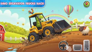 Build Dino Construction Trucks - Screenshot 1