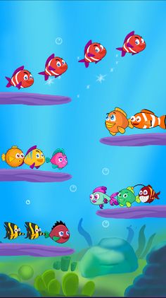 Fish  Sort Puzzle: Color Game - Screenshot 3