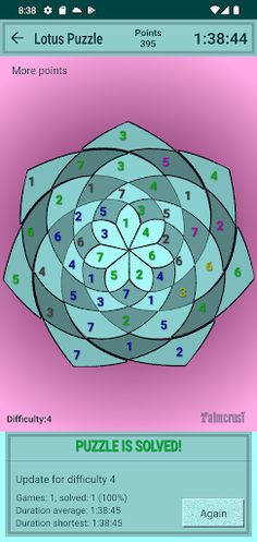 Lotus Sudoku - Screenshot 3