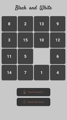 Black and White:Sliding Puzzle - Screenshot 3