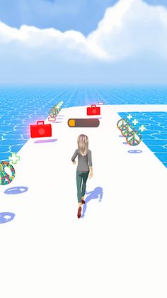 Flower Power Run - Screenshot 1