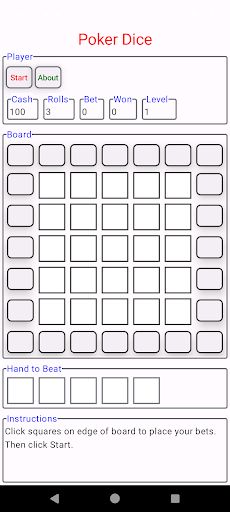 Poker Dice - Screenshot 1